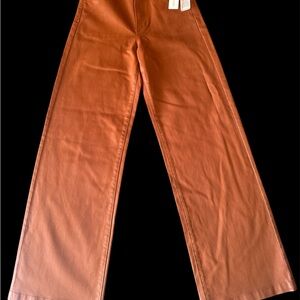 Favorite Daughter Flare Jeans in Warm Rust